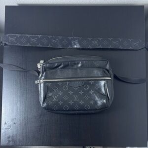 Black Designer Crossbody Bag